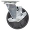 Vestil Glass Filled Nylon Swivel With Brake Caster 6 In. Diameter x 2 In. Width 1200 lb Black CST-VE-6X2GFN-SWB - alternate 8