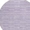 Homeroots 8' Plum And Purple Round Striped Washable Indoor Outdoor Area Rug 587952 - alternate 6