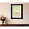 Homeroots Hello Spring Floral Black Framed Print Wall Art 529890 - alternate 3