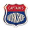 Signmission Captain's Workshop, 6 inch X 6 inch, Plastic Sign, 2PK SHI-P-2PACK-6-489-CAPTAIN - alternate 1