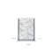 Homeroots 49" Silver And White Wood Faux Marble Lighted Five Drawer Dresser 564703 - alternate 9