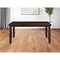 Homeroots 48" Dark Brown Solid Manufactured Wood Dining Table 285839 - alternate 4