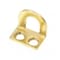 Prime-Line Door and Gate, Safety Hasp Hinge Latch with Fixed Staple 1-3/4 inch with Screws, Brass Plated U 117016 - alternate 6