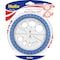 Helix Angle & Circle Maker with Integrated Circle Templates, 360 Degree, 6 Inch/15cm, Assorted Colors, 5PK 36002 - alternate 7