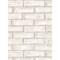 Warner Appleton Off White Faux Weathered Brick Wallpaper 2921-50110 - alternate 1