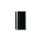 Hansgrohe XtraStoris Individual Wall Niche Matte Black w/ Design Frame 12"x 6"x 4" in Brushed Stainless Steel 56095800 - alternate 1