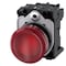 Siemens Indicator lights, 22 mm, round, metal, shiny, red, lens, smooth 3SU1152-6AA20-1AA0-ZY13 - alternate 1