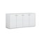 Homeroots 72in White Buffet Table with Four Doors 366267 - alternate 1