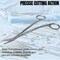 A2Z Scilab Double Angled Metzenbaum Lab Scissors 6.25 Inches, Stainless Steel A2Z-ZR-128-DC - alternate 6