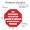 Signmission Not Responsible for Theft or Damage, 18 Inch X 18 Inch, Vinyl Decal OC-D-18-106 - alternate 4