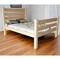 Homeroots Natural Solid Wood Full Bed Frame 546959 - alternate 1