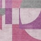 Homeroots 5' X 8' Blush And Mauve Geometric Washable Indoor Outdoor Area Rug 617897 - alternate 8
