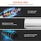 Vevor Commercial Indoor Air Curtain 36" Door Air Curtain 2 Speeds 900CFM LFM120-900-U - alternate 6