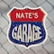 Signmission Nate's Garage, 6 Inch X 6 Inch, Plastic Sign SHI-P-6-383-NATE - alternate 5