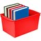 Storex Wide Book Bin, Assorted Color, 6PK 71126E06C - alternate 3
