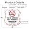 Signmission No Smoking Shield Sign This Is A Smoke F, 18 Inch X 18 Inch, Plastic Sign SHI-P-18-402 - alternate 6