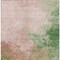 Homeroots 10' X 14' Pink And Green Abstract Washable Indoor Outdoor Area Rug 604820 - alternate 4