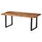 Bali & Pari Apio Wood Epoxy Coffee Table 264-14471-ZORO - alternate 1