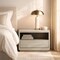 Manhattan Comfort Navis 32 in Nightstand in Whitewashed Oak (1-Drawer) NS1875-1 - alternate 6