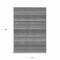 Homeroots 10' X 14' Gray And Silver Striped Washable Indoor Outdoor Area Rug 610599 - alternate 8