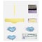 Origin Dispensing Solutions Ultraflex-Protective Wear Organizer-ABS-White PS16X02WH - alternate 1