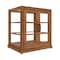Koolmore 25 In. Artisan Wooden Bakery Display Upright Case 4 Cu ft, Dark color KM-BDW-4CUD - alternate 8