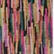 Homeroots 9' X 12' Pink Black And Green Striped Washable Indoor Outdoor Area Rug 603231 - alternate 8