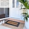 Gardenised Natural Coir and Non-Slip Rubber Doormat with Embossed Welcome Design, Peaceful Welcome QI004893 - alternate 5