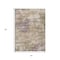 Homeroots 5' X 8' Beige Green And Purple Abstract Washable Indoor Outdoor Area Rug 630754 - alternate 7