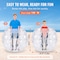 Vevor Inflatable Bumper Balls 4FT/1.2M Sumo Zorb Balls for Teens, 2PK HCPPQ-005 - alternate 7
