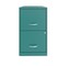 Space Solutions 14.25 in W 2 Drawer Vertical File Cabinet, Teal 24403 - alternate 12