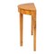 Bali & Pari Jihan Modern and Contemporary Natural Real Burl Wood Half-Moon Large Console Table 253-14028-ZORO - alternate 9