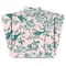 Homeroots 5" x 5" Green And Pink Vinyl Arabesque Peel And Stick Removable Tiles 571221 - alternate 1