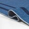 Jonathan Y Sloane Classic 2-Stripe Border Non-Slip Machine-Washable Blue/Navy 8 ft. x 10 ft. Area Rug WSH125E-8 - alternate 6