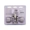 Prosource Passage Knob, Metal, Stainless Steel, 2-3/8 to 2-3/4 in Backset, 1-3/8 to 1-3/4 in Thick Door TS630BRA4V - alternate 3