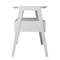 Homeroots 48" White Writing Desk With Two Drawers 402024 - alternate 6