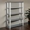 Homeroots 61" Black Steel Four Tier Bookcase 544280 - alternate 6