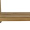 Homeroots Rectangular Teak Shower Bench With Shelf In Natural Finish 376698 - alternate 6