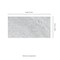 Msi Carrara White Milano Ribbo 12in X 24in Honed Marble Wall Tile, 2PK ZOR-NS-0110 - alternate 13