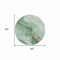 Homeroots 8' Green And Taupe Round Abstract Washable Indoor Outdoor Area Rug 611371 - alternate 8