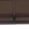 Sunjoy 10 ft. x 12 ft. Black and Brown Steel Gazebo with 2-tier Hip Roof Hardtop A102009100 - alternate 5