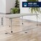 Flash Furniture Commercial Adjustable Height Kidney Activity Table with Locking Casters-LTGY XU-A4896-KIDNY-LTGRY-T-A-CAS-GG - alternate 7