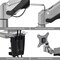 Siig EASILY ADJUST THE HEIGHT AND ANGLE OF YOUR MONITOR FOR A MORE ERGONOMIC WORKSPAC CE-MT2D12-S1 - alternate 5