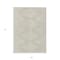 Homeroots 5' X 8' Beige And Ivory Geometric Washable Indoor Outdoor Area Rug 598527 - alternate 7