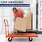 5Seconds Brand BOONE Heavy Duty Diamond Plated Industrial Platform Cart 60inX30in, 3300 lbs Capacity 555024 - alternate 5