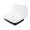 Kingston Brass 24" Cast Iron Single Bowl Wall Mount Utility Sink, 2-Hole, White GCLWS242019 - alternate 1