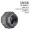B & K STZ Industries 2 in. FIP each X 2 in. D FIP Black Malleable Iron Union 310UU-2 - alternate 5