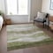 Homeroots 8' X 10' Green And Beige Abstract Washable Indoor Outdoor Area Rug 604974 - alternate 8