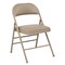 Office Star Products FF Series Folding Chair with Vinyl Seat and Back, Tan FF-23124V - alternate 1