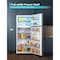 Black&Decker 14.6 cu.ft Top Mount Refrigerator / Freezer  -Stainless Look BR1460HS - alternate 7